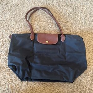 Longchamp dark gray bag